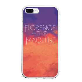 Чехол для iPhone 7Plus/8 Plus матовый с принтом FLORENCE AND THE MACHINE в Новосибирске, Силикон | Область печати: задняя сторона чехла, без боковых панелей | Тематика изображения на принте: florence | florence + the machine | florence and the machine | rock | welch | рок | флоренс