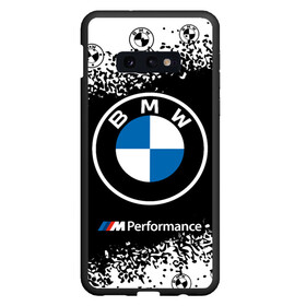 Чехол для Samsung S10E с принтом BMW БМВ в Новосибирске, Силикон | Область печати: задняя сторона чехла, без боковых панелей | 2020 | auto | b m w | bmv | bmw | car | logo | moto | performance | power | series | sport | авто | б м в | бмв | игра | игры | иьц | лого | логотип | марка | машина | мото | мотоцикл | павер | перфоманс | серии | серия | символ | спорт