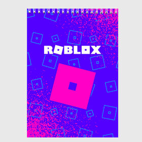 Скетчбук с принтом ROBLOX РОБЛОКС в Новосибирске, 100% бумага
 | 48 листов, плотность листов — 100 г/м2, плотность картонной обложки — 250 г/м2. Листы скреплены сверху удобной пружинной спиралью | blocks | blox | game | games | logo | minecraft | mobile | online | roblocks | roblox | robux | studio | блоки | игра | игры | квадрат | квадратик | кщидщч | лого | логотип | майнкрафт | онлайн | роблокс | робукс | символ | символы | студия