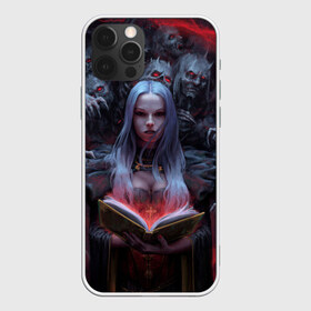 Чехол для iPhone 12 Pro Max с принтом Demonic book в Новосибирске, Силикон |  | book | deads | demon | demoness | demonic | demonical | demons | devil | the demon book | witch | ведьма | демон | демоница | демонический | демоны | дьявол | дьяволица | книга | колдунья | мертвецы | череп