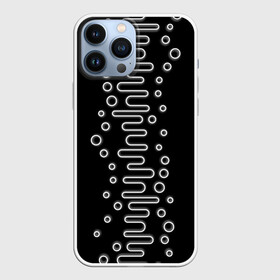 Чехол для iPhone 13 Pro Max с принтом Волны ТЕСЛА(OKO) в Новосибирске,  |  | oko | pattern | textures | абстракция | брызги | волна | геометрия | градиент | грязная | грязь | капли | кляксы | контраст | краска | круг | ливень | линия | масло | наука | неон | овал | око | паттерн | пиксели