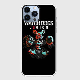 Чехол для iPhone 13 Pro Max с принтом Watch Dogs Legion в Новосибирске,  |  | dedsec | legion | watch dogs | watch dogs 2 | watch dogs 3 | watch dogs legion | вотч догс | вотч догс легион