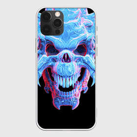Чехол для iPhone 12 Pro Max с принтом Череп Психоделика в Новосибирске, Силикон |  | skull | зверь | зубы | психоделика | психоделический | страшный | хищник | череп | череп зверя | чужой