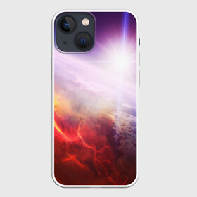 Чехол для iPhone 13 mini с принтом Звезды в неоне в Новосибирске,  |  | galaxy | nasa | nebula | space | star | абстракция | вселенная | галактика | звезда | звезды | космический | наса | планеты