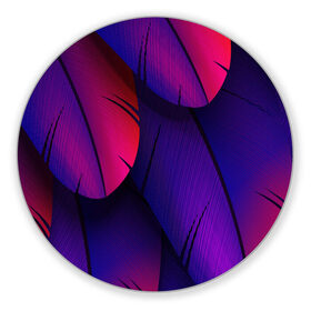 Коврик для мышки круглый с принтом Tropics в Новосибирске, резина и полиэстер | круглая форма, изображение наносится на всю лицевую часть | purple | абстрактный | абстракция | геометрический рисунок | геометрия | индиго | корея | кружево | листья | лого | неон | неоновая | неоновое | неоновые листья | неоновый | пальмы | рисунок | текстура