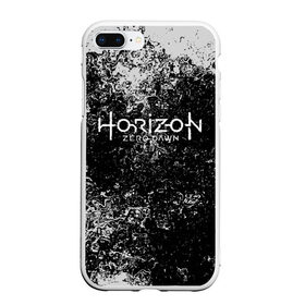 Чехол для iPhone 7Plus/8 Plus матовый с принтом HORIZON ZERO DAWN (S) в Новосибирске, Силикон | Область печати: задняя сторона чехла, без боковых панелей | aloy | antasy girl | art | artwork | digital art | fantasy | horizon | horizon: zero dawn | landscape | tallneck | warrior fantasy | weapon | zero dawn