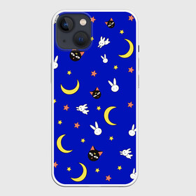 Чехол для iPhone 13 с принтом Sailor Moon в Новосибирске,  |  | anime | japan | manga | sailor moon | аниме | девочка | девушка | луна | лунная призма | манга | сейлор мун | сэйлор мун | япония