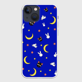 Чехол для iPhone 13 mini с принтом Sailor Moon в Новосибирске,  |  | anime | japan | manga | sailor moon | аниме | девочка | девушка | луна | лунная призма | манга | сейлор мун | сэйлор мун | япония