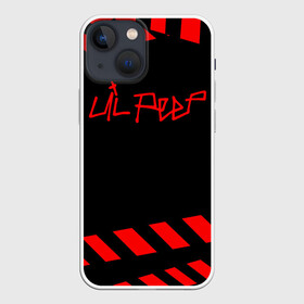Чехол для iPhone 13 mini с принтом Lil Peep в Новосибирске,  |  | Тематика изображения на принте: benz truck | emo rap | gbc | gustav elijah ahr | hip hop | lil | lil peep | lil tracy | lilpeep | peep | rap | rip | густав элайджа | лил пип