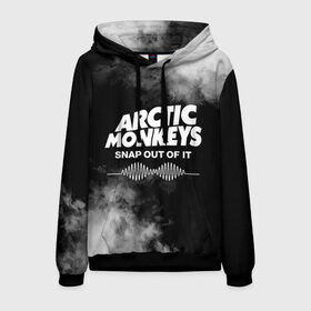 Мужская толстовка 3D с принтом Arctic Monkeys в Новосибирске, 100% полиэстер | двухслойный капюшон со шнурком для регулировки, мягкие манжеты на рукавах и по низу толстовки, спереди карман-кенгуру с мягким внутренним слоем. | arctic | monkeys | rock | алекс тёрнер | арктик | группа | группы | джейми кук | инди | манкиз | музыка | мэтт хелдерс | ник омэлли | постпанк | рок