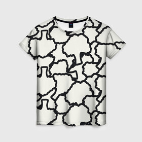 Женская футболка 3D с принтом БРОККОЛИ в Новосибирске, 100% полиэфир ( синтетическое хлопкоподобное полотно) | прямой крой, круглый вырез горловины, длина до линии бедер | food | pattern | vegan | брокколи | веган | вегетарианство | еда | капуста | паттерн