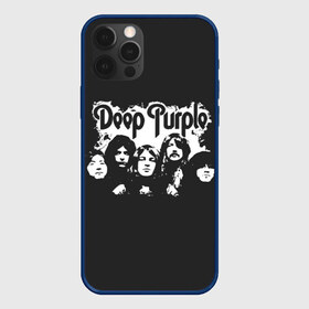 Чехол для iPhone 12 Pro Max с принтом Deep Purple в Новосибирске, Силикон |  | album | deep | hard | metal | purple | rock | альбом | британия | группа | метал | рок | хард | хеви