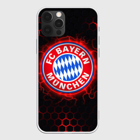 Чехол для iPhone 12 Pro Max с принтом Бавария (футбольный клуб) в Новосибирске, Силикон |  | Тематика изображения на принте: bayern | bayern munchen | бавария | бавария мюнхен | мюнхенская бавария | спорт | футбол | футбольный клуб