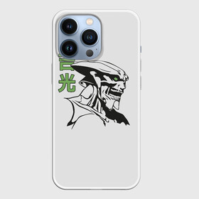 Чехол для iPhone 13 Pro с принтом Yoshimitsu Tekken в Новосибирске,  |  | Тематика изображения на принте: game | jin | king | playstation | samurai | teken | tekken | yoshimitsu | боец | джин | ёсимицу | ёшимитсу | ёшимицу | железный | игра | иерглифы | йошимитсу | йошимицу | кинг | кулак | олдскул | плэйстэйшн | самурай | текен | теккен