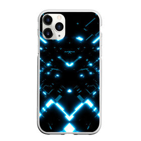 Чехол для iPhone 11 Pro Max матовый с принтом Neon Lights в Новосибирске, Силикон |  | blue | cyberpunk2077 | girl | neon | неон | неоновая