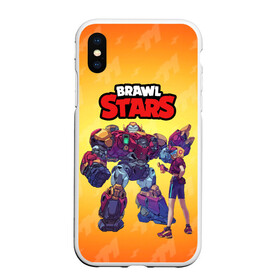 Чехол для iPhone XS Max матовый с принтом Brawl Stars Макс и Вольт в Новосибирске, Силикон | Область печати: задняя сторона чехла, без боковых панелей | brawl stars | crow | games | leon | max | sandy | spike | summer of monsters | surge | барли | беа | биби | бравл | броул ставрс | ворон | гэйл | деррил | джеки | джина | игры | карл | леон | лето монстров | макс | мистер п | мортис | 