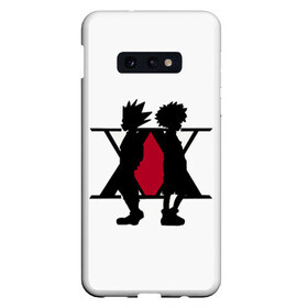 Чехол для Samsung S10E с принтом Hunter x Hunter в Новосибирске, Силикон | Область печати: задняя сторона чехла, без боковых панелей | alluka | anime | chrollo | gon | hisoka | hunter | hunter x hunter | hxh | japan | kalluto | killua | kurapika | lucilfer | x | аниме | гон | куроро | люцифер | мульт | охотник | х | хисока | япония