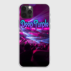 Чехол для iPhone 12 Pro Max с принтом Deep Purple в Новосибирске, Силикон |  | deep purple | whoosh | дэвид ковердейл | иэн гиллан | метал | ричи блэкмор | роджер гловер | рок | свист | хард | хэви
