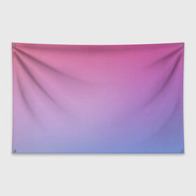 Флаг-баннер с принтом Восход солнца в Новосибирске, 100% полиэстер | размер 67 х 109 см, плотность ткани — 95 г/м2; по краям флага есть четыре люверса для крепления | арт | восход | восход солнца | градиент | закат | закат ночи | розовый | синий | фиолетовый
