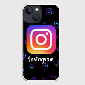 Чехол для iPhone 13 mini с принтом INSTAGRAM   ИНСТАГРАМ в Новосибирске,  |  | Тематика изображения на принте: app | gram | gramm | insta | instagram | instagramm | likee | logo | reels | tik | tiktok | tok | бобина | бобины | грам | грамм | инста | инстаграм | инстаграмм | лайки | лого | логотип | логотипы | приложение | символ | символы | тик | т