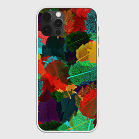 Чехол для iPhone 12 Pro Max с принтом Abstract Autumn Leaves в Новосибирске, Силикон |  | абстракция | дерево | деревья | дождь | клен | лес | листики | листочки | листья | листья дуба | листья клен | листья неон | листья тропические | оранжевая | оранжевый | осень | текстура | узор | уют