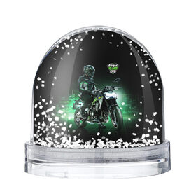 Снежный шар с принтом Kawasaki Ninja Cup в Новосибирске, Пластик | Изображение внутри шара печатается на глянцевой фотобумаге с двух сторон | cup | helmet | japan | kawasaki | motorcycle | night | ninja | racer | гонщик | кубок | мотоцикл | ночь | шлем | япония