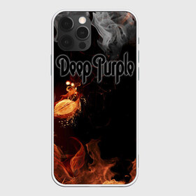 Чехол для iPhone 12 Pro Max с принтом Deep Purple в Новосибирске, Силикон |  | deep purple | whoosh | дэвид ковердейл | иэн гиллан | метал | ричи блэкмор | роджер гловер | рок | свист | хард | хэви