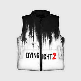 Детский жилет утепленный 3D с принтом Dying Light 2 в Новосибирске,  |  | 2 | 2021 | dying light | light | logo | techland | игра | красный | кровь | лого | логотип