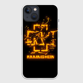 Чехол для iPhone 13 с принтом RAMMSTEIN в Новосибирске,  |  | amerika | art | germany | logo | rammstein | rock | till lindemann | арт | германия | группа | логотип | музыка | немецкая группа | немцы | песня | раммштайн | рамштайн | рок