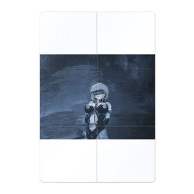 Магнитный плакат 2Х3 с принтом Senpai в Новосибирске, Полимерный материал с магнитным слоем | 6 деталей размером 9*9 см | anime | senpai | tyan | аниме | сенпай