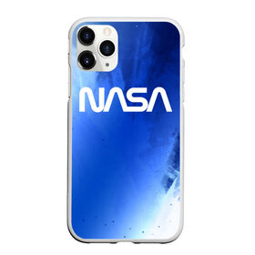 Чехол для iPhone 11 Pro Max матовый с принтом NASA / НАСА в Новосибирске, Силикон |  | Тематика изображения на принте: 