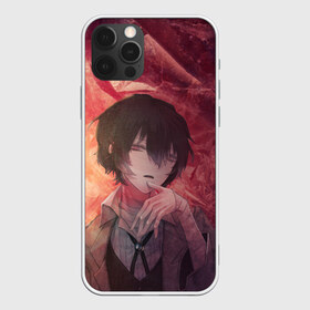 Чехол для iPhone 12 Pro Max с принтом Dazai Osamu в Новосибирске, Силикон |  | bungou stray dogs | dazai | dazai osamu | osamu | бродячие псы | великий | дазай | осаму