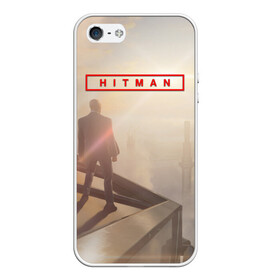 Чехол для iPhone 5/5S матовый с принтом Hitman 3 в Новосибирске, Силикон | Область печати: задняя сторона чехла, без боковых панелей | game | gamer | games | hitman | hitmen | hitmon | killer | stealth | игра | игры | хитман | хитмен