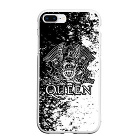 Чехол для iPhone 7Plus/8 Plus матовый с принтом Queen в Новосибирске, Силикон | Область печати: задняя сторона чехла, без боковых панелей | bohemian | brian | freddie | john | mercury | must go on | queen | rhapsody | roger | taylor | the miracle | the show | богемская | рапсодия | роджер тейлор | фредди меркьюри