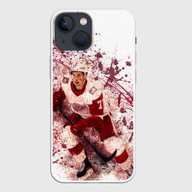 Чехол для iPhone 13 mini с принтом Хоккеист в Новосибирске,  |  | Тематика изображения на принте: арена | вхл | клюшка | ковальчук | кхл | лёд | ледовая арена | овечкин | сборная | спорт | спортивная | спотсмен | фетисов | футбол | хокеист | хокей | хоккеист | хоккеитсты | хоккей | шайба