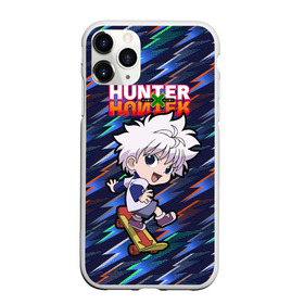 Чехол для iPhone 11 Pro матовый с принтом Киллуа Hunter x Hunter в Новосибирске, Силикон |  | anime | hunter | hunter x hunter | killua | zoldyck | аниме | зодиак | охотник | охотники