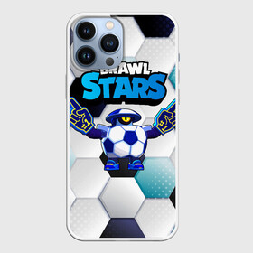 Чехол для iPhone 13 Pro Max с принтом Mascot Darryl Талисман brawl stars в Новосибирске,  |  | brawl | brawl stars | brawlstars | brawl_stars | jessie | mascot darryl | бравл | бравлстарс | дэрил | маскот | мяч | футбол | футбольный мяч