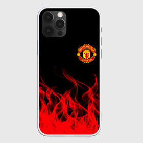 Чехол для iPhone 12 Pro Max с принтом MANCHESTER UNITED в Новосибирске, Силикон |  | fc | football | football club | manchester united | sport | английский профессиональный футбольный клуб | манчестер юнайтед | спорт | уефа | униформа | фирменные цвета | фк | футбол | футбольный клуб