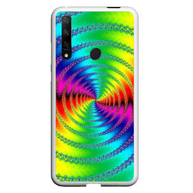Чехол для Samsung S10E с принтом Цветной гипноз в Новосибирске, Силикон | Область печати: задняя сторона чехла, без боковых панелей | насыщенные цвета | радуга | спираль | цвет | цвета | яркие цвета | ярко