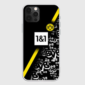Чехол для iPhone 12 Pro Max с принтом Dortmund 2020 2021 ФОРМА в Новосибирске, Силикон |  | 09 | borussia | borussia dortmund | bvb | bvb 09 | dortmund | fc | football club | sport | боруссия | дортмунд | спортивные | униформа | фирменые цвета | фк | футбольный клуб