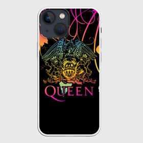 Чехол для iPhone 13 mini с принтом Queen в Новосибирске,  |  | bohemian | brian | freddie | john | mercury | must go on | queen | rhapsody | roger | taylor | the miracle | the show | богемская | рапсодия | роджер тейлор | фредди меркьюри