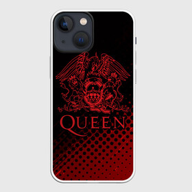 Чехол для iPhone 13 mini с принтом Queen в Новосибирске,  |  | bohemian | brian | freddie | john | mercury | must go on | queen | rhapsody | roger | taylor | the miracle | the show | богемская | рапсодия | роджер тейлор | фредди меркьюри