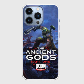 Чехол для iPhone 13 Pro с принтом Doom Eternal The Ancient Gods в Новосибирске,  |  | demon | dlc | doom | doom slayer | doomguy | eternal | games | the ancient gods | демон | древние боги | дум | игры | палач рока