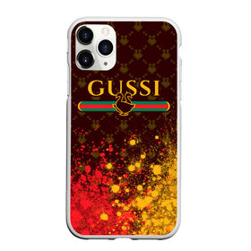 Чехол для iPhone 11 Pro матовый с принтом GUSSI / ГУСИ в Новосибирске, Силикон |  | anti | antibrand | brand | fashion | gucci | gusi | gussi | logo | meme | memes | анти | антибренд | бренд | гуси | гуччи | забавные | лого | логотип | мем | мемы | мода | прикол | приколы | прикольные | символ