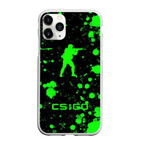 Чехол для iPhone 11 Pro матовый с принтом CS:GO logo в Новосибирске, Силикон |  | 