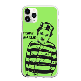 Чехол для iPhone 11 Pro Max матовый с принтом Tramp Charlie в Новосибирске, Силикон |  | актер | кино | смех | чарли