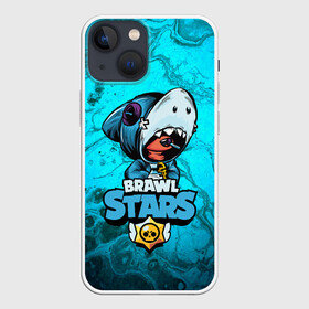 Чехол для iPhone 13 mini с принтом BRAWL STARS LEON SHARK в Новосибирске,  |  | Тематика изображения на принте: brawl | brawl stars | brawlstars | crow | fire | flame | game | leon | loen | phoenix | shark | star | stars | акула | бравл | браво | вода | звезда | звезды | игра | леон | огонь | пламя | стар | старс | феникс