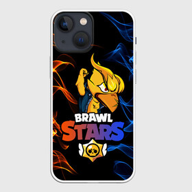 Чехол для iPhone 13 mini с принтом BRAWL STARS PHOENIX CROW в Новосибирске,  |  | Тематика изображения на принте: brawl | brawl stars | brawlstars | crow | fire | flame | game | leon | loen | phoenix | shark | star | stars | акула | бравл | браво | вода | звезда | звезды | игра | леон | огонь | пламя | стар | старс | феникс