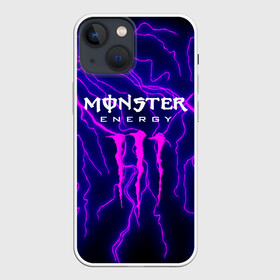 Чехол для iPhone 13 mini с принтом MONSTER ENERGY в Новосибирске,  |  | energy | monster energy | кофеин | монстр | монстр энерджи | напиток | таурин | энергетик | энергетический напиток