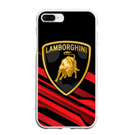 Чехол для iPhone 7Plus/8 Plus матовый с принтом Lamborghini в Новосибирске, Силикон | Область печати: задняя сторона чехла, без боковых панелей | aventador | centenario | countach | lamborghini huracan | performante | sian | urus | veneno | ламба | ламборгини | ламборджини | челлендж